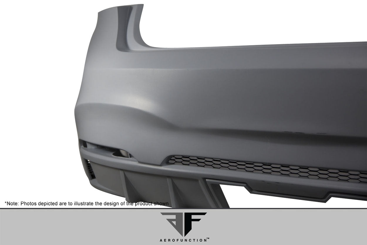 Aero Function AF-1 Rear Bumper Cover Compatible With 2015-2019 BMW X6 - 1 Piece - 114156