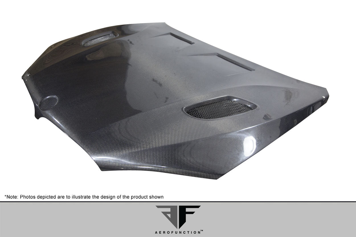 Aero Function AF-1 Carbon Hood Compatible With 2015-2019 BMW X6 - 1 Piece - 114162