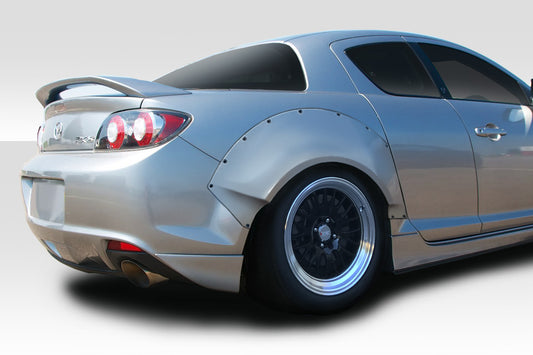 Extreme Dimensions Duraflex RBS Rear Fender Flares Compatible With 2004-2011 Mazda RX8 - 2 Piece - 114362