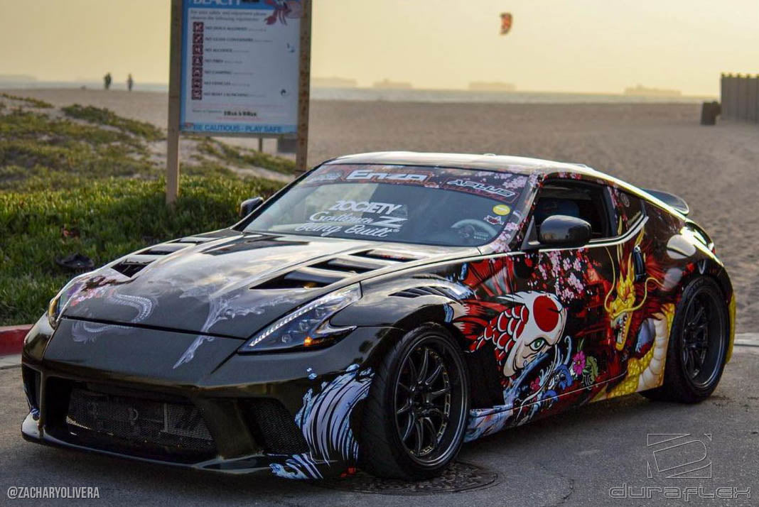 Extreme Dimensions Duraflex AM-S Hood Compatible With 2009-2020 Nissan 370Z - 1 Piece - 114387