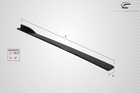 Carbon Creations DriTech Universal C-Speed Side Splitters Body Kit - 4 Piece - 114476