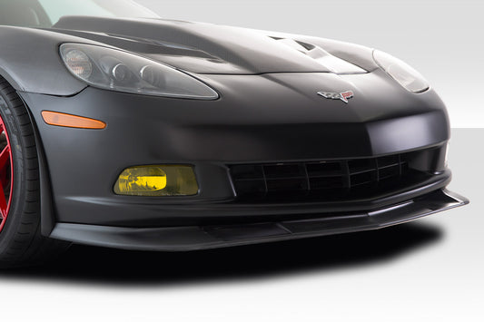 Extreme Dimensions Duraflex ZR Front Lip Spoiler Compatible With 2005-2013 Chevrolet Corvette - 3 Piece - 114610