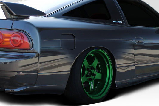 Extreme Dimensions Duraflex B Sport Wide Body 70mm Rear Fender Compatible With 1989-1994 Nissan 240SX - 2 Piece - 114748