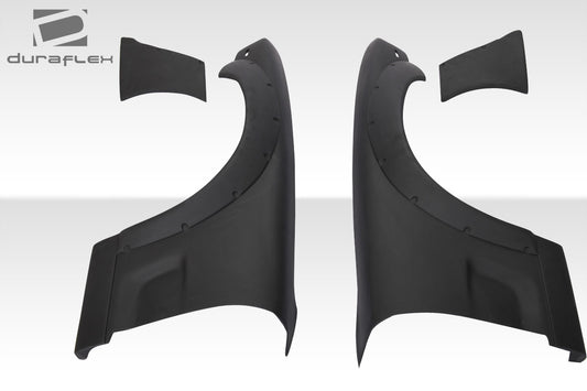 Extreme Dimensions Duraflex TKO Wide Body Boss Front Fenders Compatible With 1993-1997 Mazda RX7 - 4 Piece - 114863