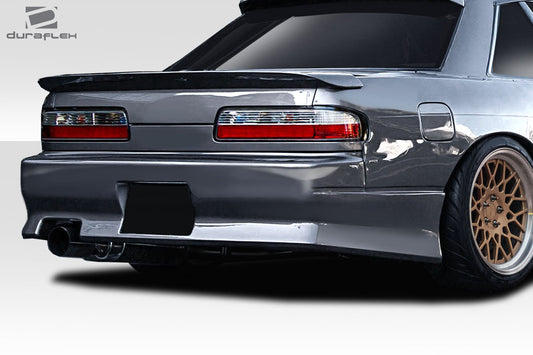 Extreme Dimensions Duraflex WX-9 Rear Bumper Cover Compatible With 1989-1994 Nissan 240SX - 1 Piece - 114939