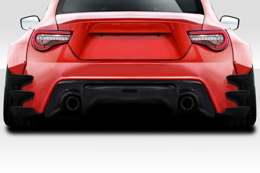 Extreme Dimensions Duraflex GT500 V3 Rear Bumper Cover Canards Compatible With 2013-2020 Scion FR-S Toyota 86 Subaru BRZ - 6 Piece - 114986