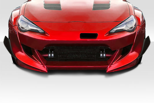 Extreme Dimensions Duraflex GT500 V3 Front Bumper Cover Canards Compatible With 2013-2020 Scion FR-S Toyota 86 Subaru BRZ - 2 Piece - 114987
