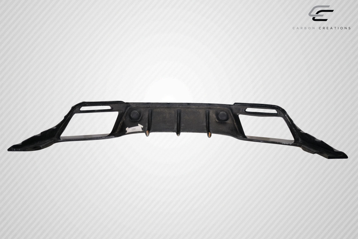 Carbon Creations Grid Rear Diffuser Compatible With 2018-2023 Ford Mustang - 1 Piece - 115006