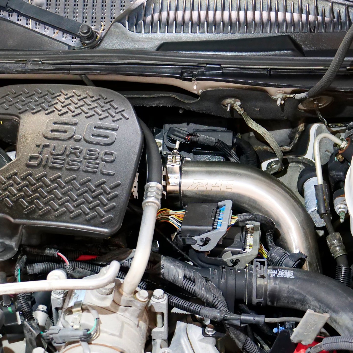 2004-2010 GM 6.6L Duramax Hot Side Intercooler Charge Pipe - 3.0” Stainless Steel ppepower