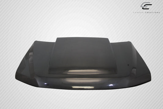 Carbon Creations Cowl Hood Compatible With 2017-2022 Ford Super Duty F250 F350 F450 - 1 Piece - 115041