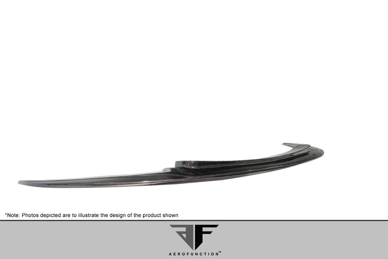 Aero Function AF-1 Carbon Front Lip Spoiler Compatible With 2011-2019 BMW 6 Series - 1 Piece - 115055