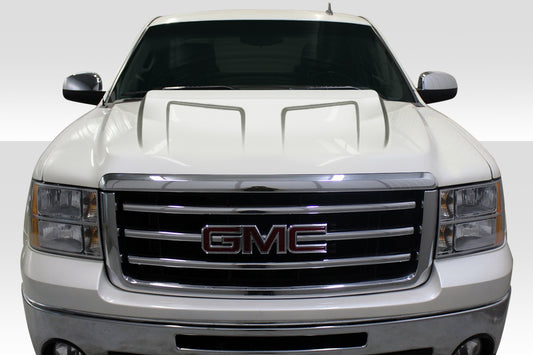 Extreme Dimensions Duraflex Cowl Hood Compatible With 2007-2013 GMC Sierra - 1 Piece - 115180