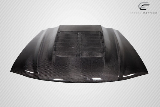 Carbon Creations GT500 V2 Hood Compatible With 1994-1998 Ford Mustang - 1 Piece - 115190