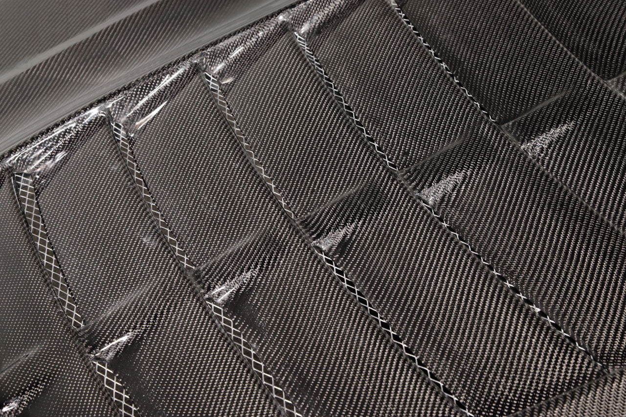 Carbon Creations GT500 V2 Hood Compatible With 1994-1998 Ford Mustang - 1 Piece - 115190