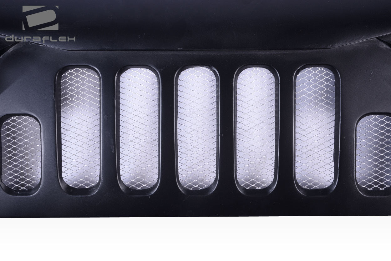 Extreme Dimensions Duraflex Predator Grille Compatible With 2007-2018 Jeep Wrangler - 1 Piece - 115250