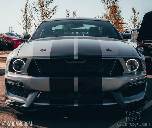 Extreme Dimensions Duraflex GT350 Look Front Bumper Cover Compatible With 2005-2009 Ford Mustang - 1 Piece - 115267