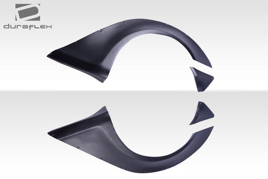 Extreme Dimensions Duraflex MSR V2 70MM Rear Fender Flares Compatible With 2010-2016 Hyundai Genesis - 4 Piece - 115276