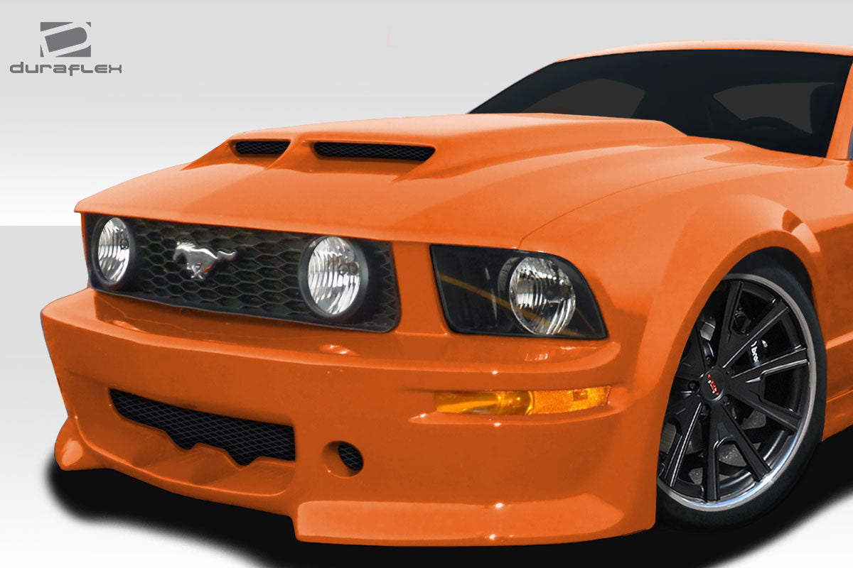 Extreme Dimensions Duraflex CVX Ram Air Hood Compatible With 2005-2009 Ford Mustang - 1 Piece - 115317