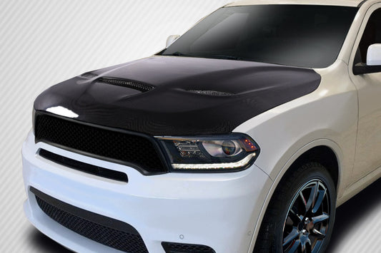 Carbon Creations SRT Hellcat Look Hood Compatible With 2011-2023 Dodge Durango - 115436