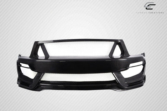 Carbon Creations GT350 Look Front Bumper Cover Compatible With 2005-2009 Ford Mustang - 1 Piece - 115441