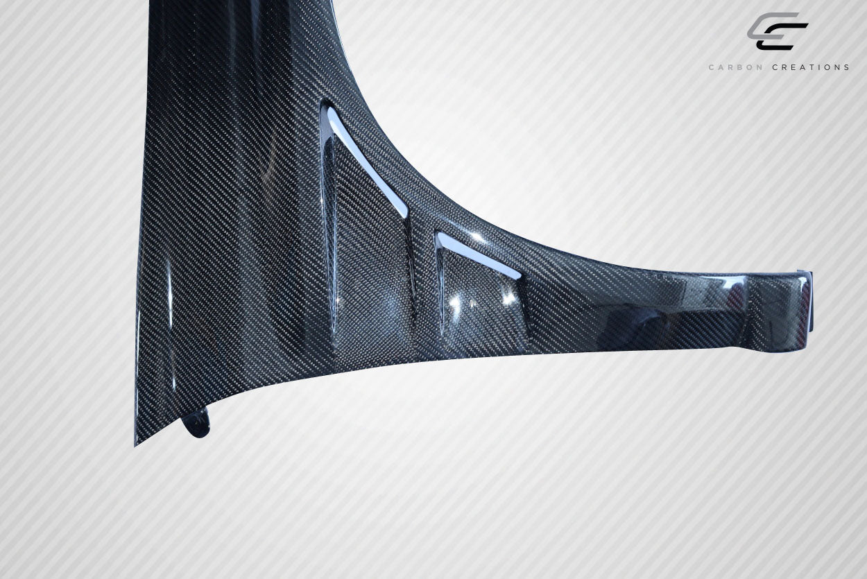 Carbon Creations GT Concept Fender Compatible With 2002-2003 Subaru Impreza - 2 Piece - 115462