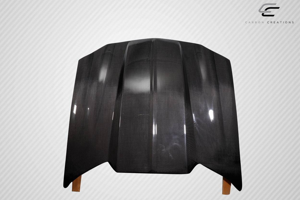 Carbon Creations Cowl Hood Compatible With 1998-2002 Chevrolet Camaro - 1 Piece - 115519