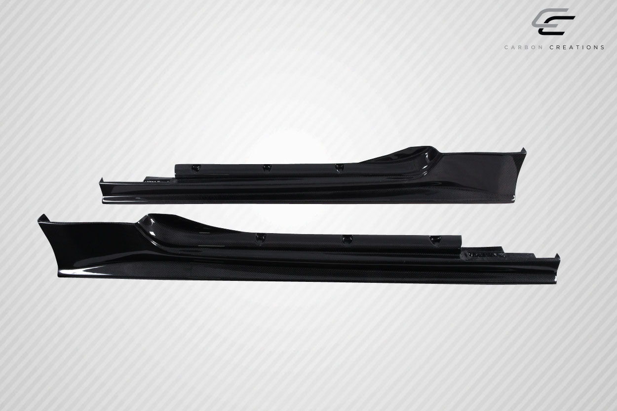 Carbon Creations Z1 Extreme Side Skirts Compatible With 2009-2020 Nissan 370Z Z34 - 2 Piece - 115559