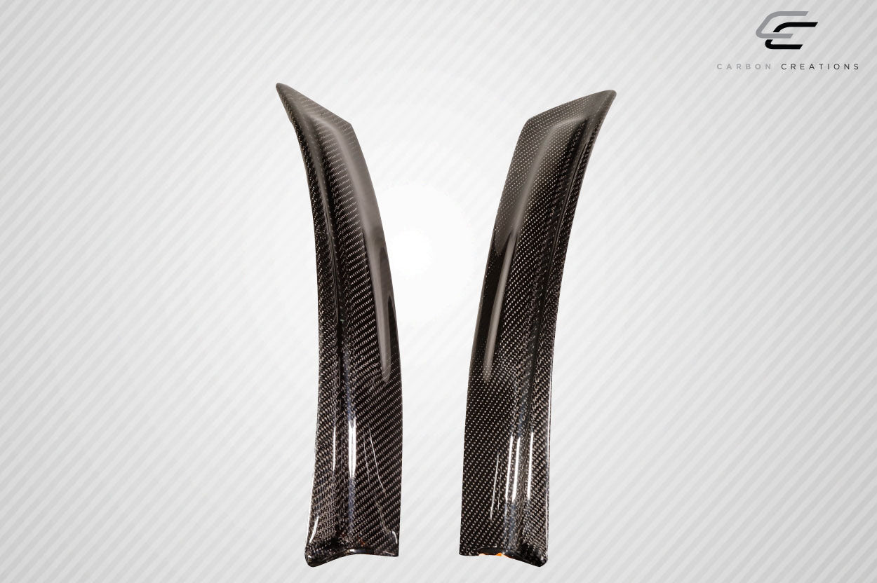 Carbon Creations ZR Front Fenders Compatible With 2005-2013 Chevrolet Corvette - 2 Piece - 115643