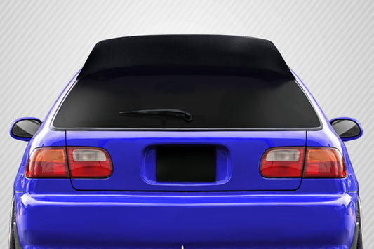 Carbon Creations Demon Wing Spoiler Compatible With 1992-1995 Honda Civic - 1 Piece - 115741