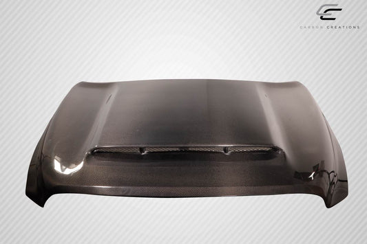 Carbon Creations Demon Look Hood Compatible With 2009-2018 Dodge Ram - 1 Piece - 115900