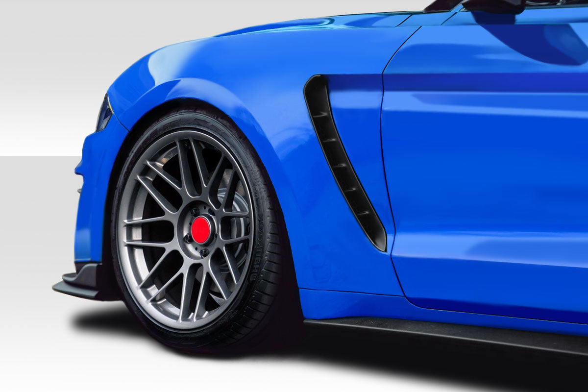 Extreme Dimensions Duraflex GT500 Wide Body Front Fenders Compatible With 2018-2023 Ford Mustang - 2 Piece - 119764