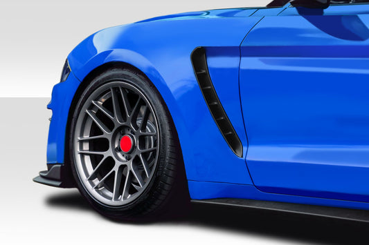 Extreme Dimensions Duraflex GT500 Wide Body Front Fenders Compatible With 2018-2023 Ford Mustang - 2 Piece - 115999