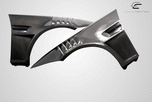 Carbon Creations GTR Front Fenders Compatible With 2008-2013 BMW M3 - 2 Piece - 116250