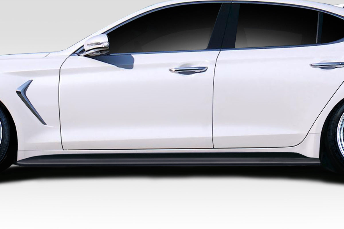Extreme Dimensions Duraflex MSR Side Skirts Rocker Panels Compatible With 2019-2023 Genesis G70 - 2 Piece - 116271