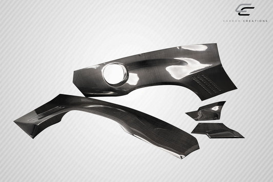 Carbon Creations RBS Wide Body Rear Fender Flares Compatible With 2010-2015 Chevrolet Camaro - 4 Piece - 116309