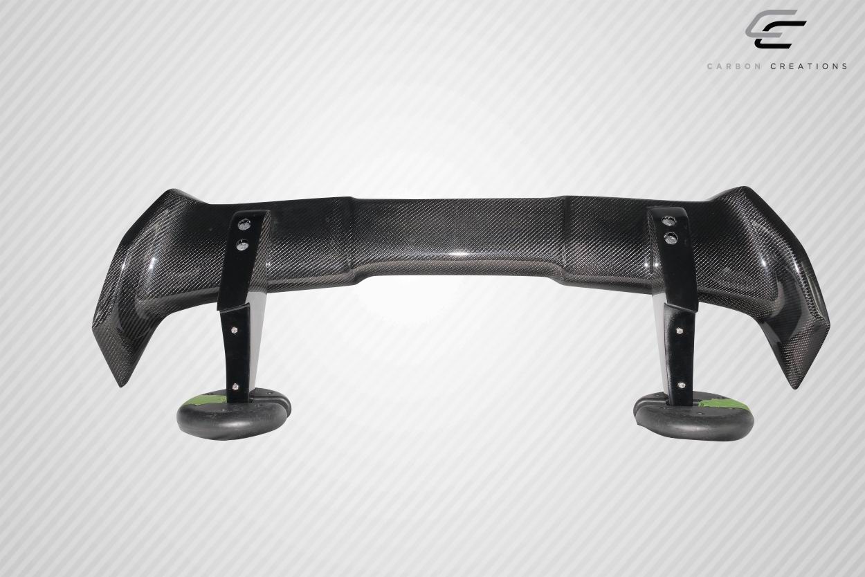 Carbon Creations MR Wing Spoiler Compatible With 2012-2017 Hyundai Veloster - 3 Piece - 116451