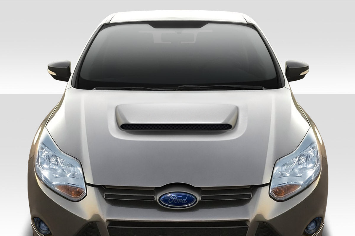 Extreme Dimensions Duraflex Ram Air Hood Compatible With 2012-2014 Ford Focus - 1 Piece - 116490