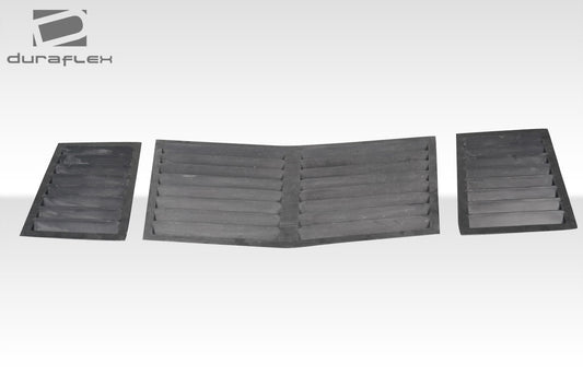 Extreme Dimensions Duraflex GT1 Hood Vents Compatible With 1992-1998 BMW M3 - 3 Piece - 116534