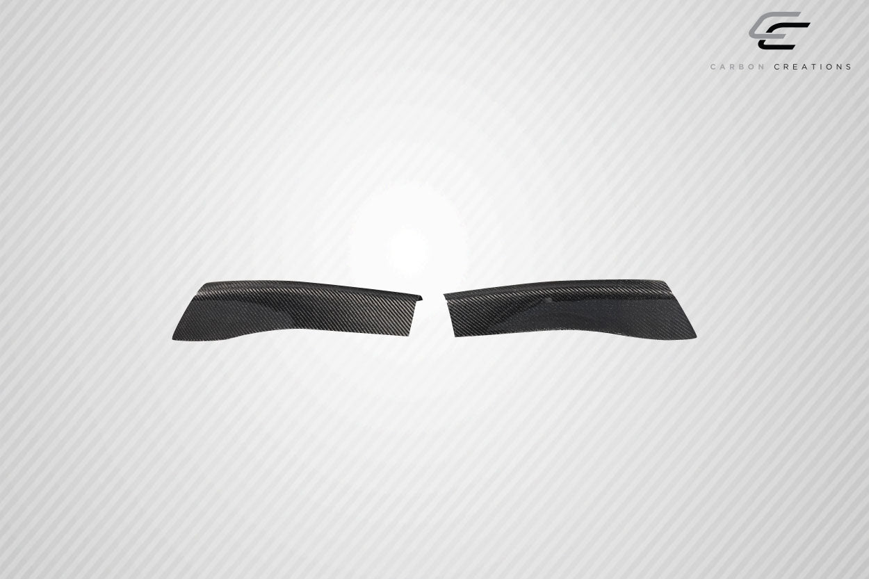 Carbon Creations VRS Rear Lip Add On Spoiler Compatible With 2003-2006 Mitsubishi Evolution - 3 Piece - 116616