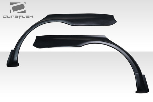 Extreme Dimensions Duraflex HX Rear Wide Body Fender Flares Compatible With 2006-2011 BMW 3 Series - 2 Piece - 116625