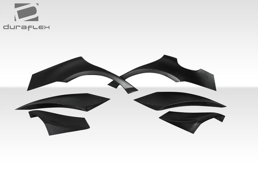 Extreme Dimensions Duraflex CPR Rear Fender Flares Compatible With 2009-2013 Toyota Corolla - 6 Piece - 116846