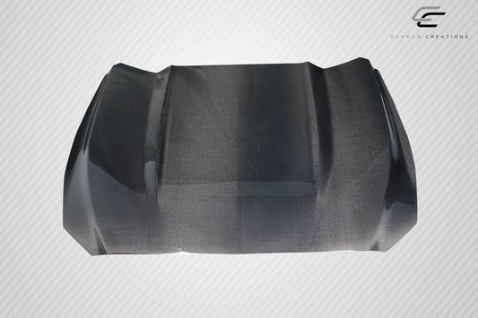Carbon Creations OEM Look Hood Compatible With 2015-2017 Ford Mustang - 1 Piece - 116897