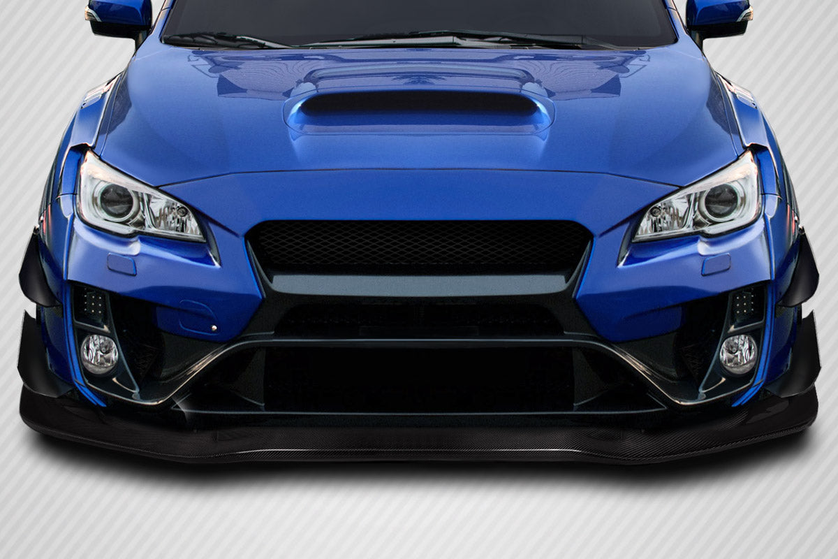 Carbon Creations VRS Wide Body Front Lip Spoiler Under Spoiler Compatible With 2015-2021 Subaru WRX STI - 1 Piece - 116959
