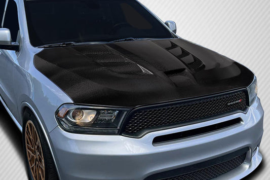 Carbon Creations Viper Hood Compatible With 2011-2023 Dodge Durango - 1 Piece - 117019