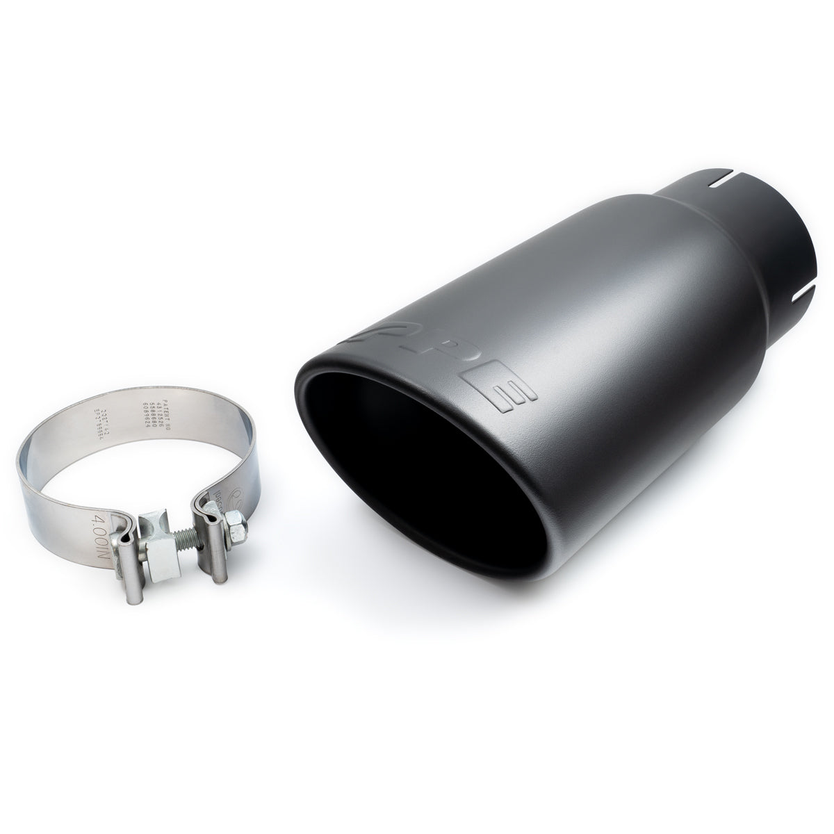 4" Exhaust Tip ID Steel Polished 304 Stainless Steel