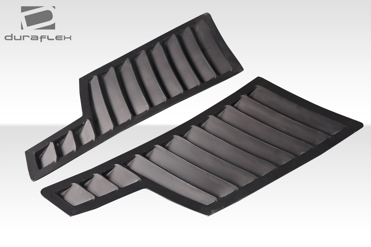 Extreme Dimensions Duraflex GT1 Side Hood Vents Compatible With 2015-2023 Ford Mustang GT350 - 2 Piece - 117024