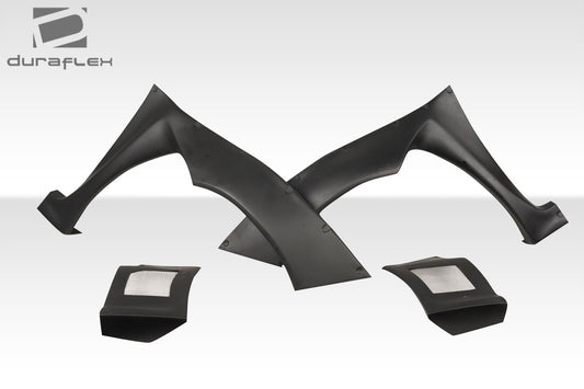 Extreme Dimensions Duraflex MTR Wide Body Front Fenders Flares Compatible With 2011-2014 Subaru WRX - 4 Piece - 117057