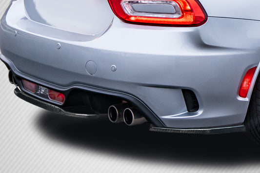 Carbon Creations Speed Rear Lip Add On Spoiler Compatible With 2017-2020 Fiat 124 Spider - 3 Piece - 117068