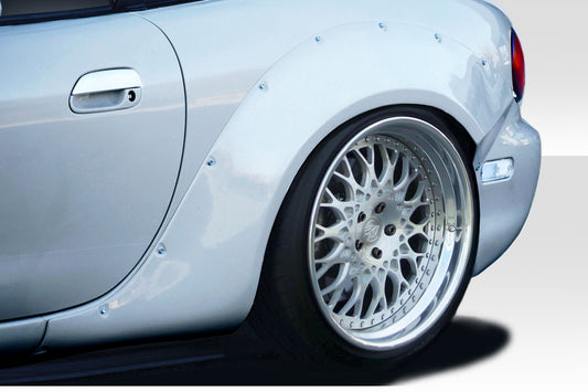 Extreme Dimensions Duraflex RBS Wide Body Rear Fender Flares Compatible With 1999-2005 Mazda Miata - 2 Piece - 117102
