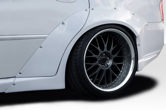 Extreme Dimensions Duraflex MSR Wide Body Rear Fender Flares Compatible With 2005-2009 Subaru Legacy - 4 Piece - 117127